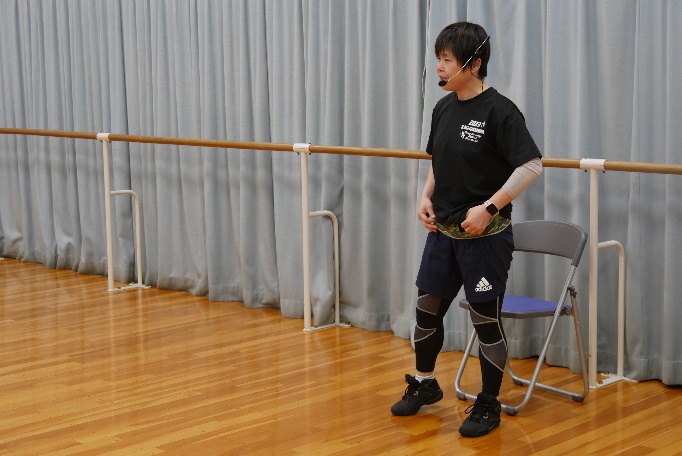 指導者大月章子トレーナー
